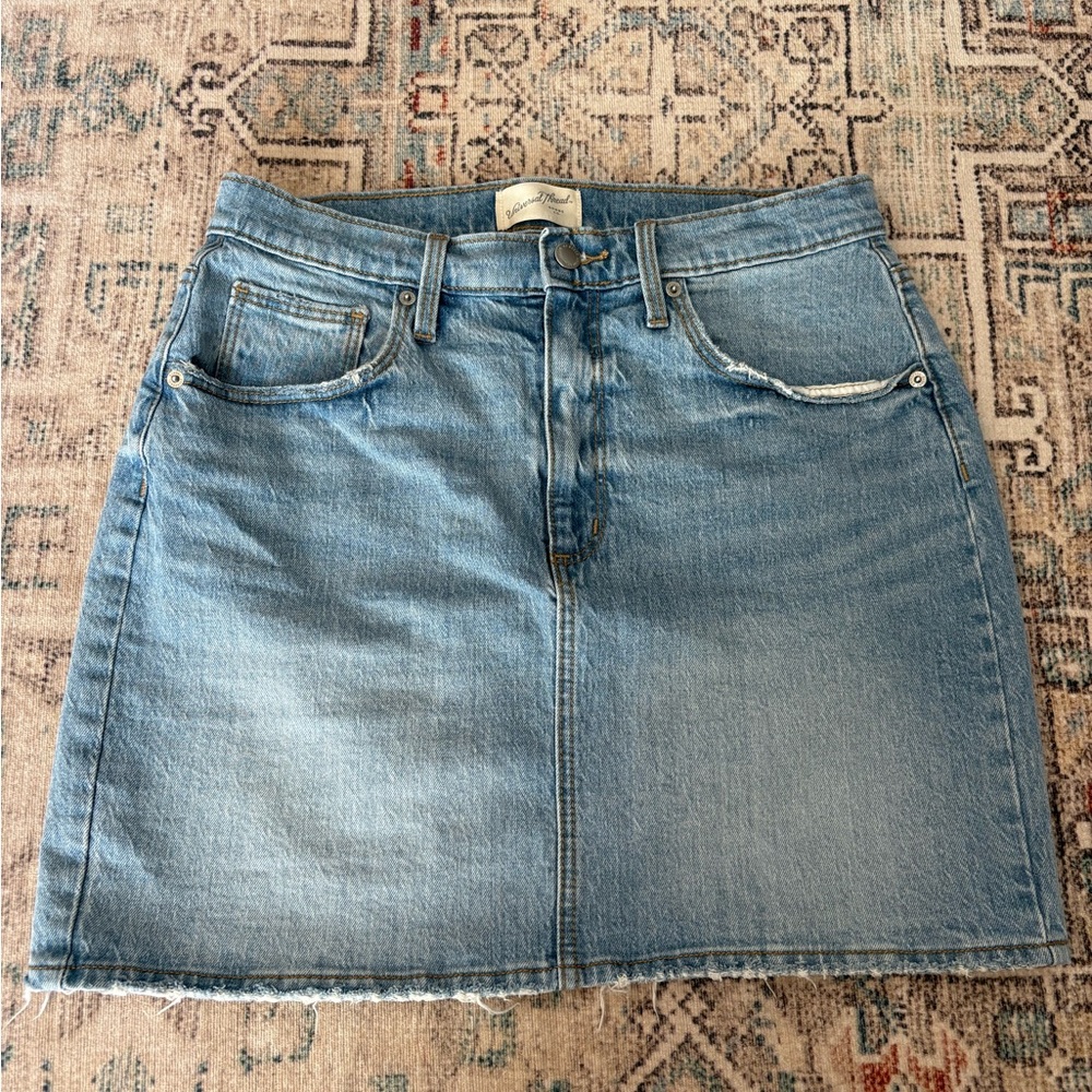 Universal threads Jean skirt, Women’s 8